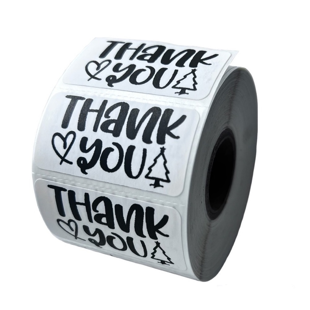 🎄Packaging Supplies |Christmas Stickers | Thank you Stickers |Pack of 10… - Picture 3 of 4